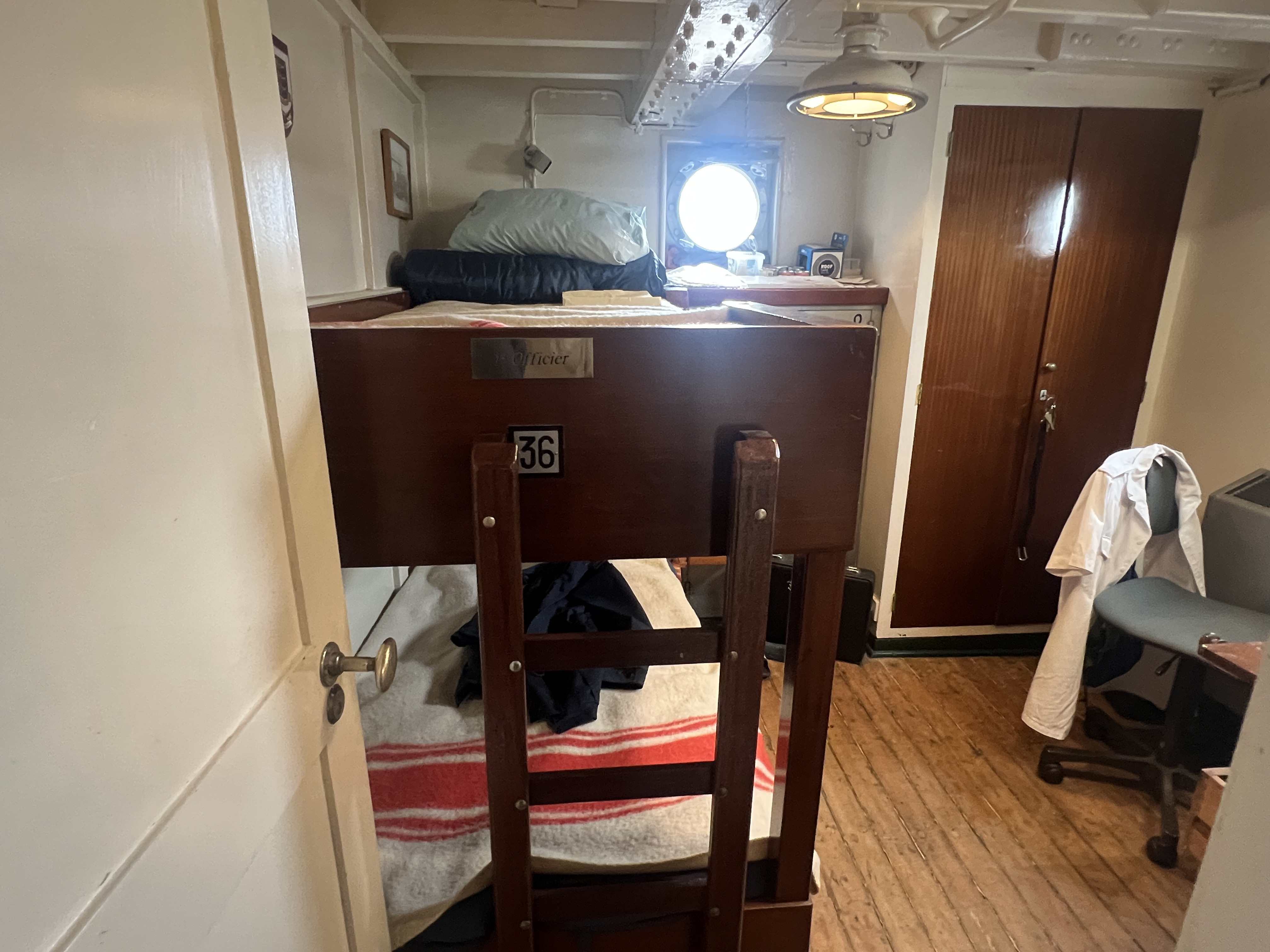 Mijnenveger Bernisse sleeping quarter
